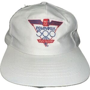 Players Vintage 1991 Indianapolis Indy 500 Snapback Cap Hat 75th Anniversary